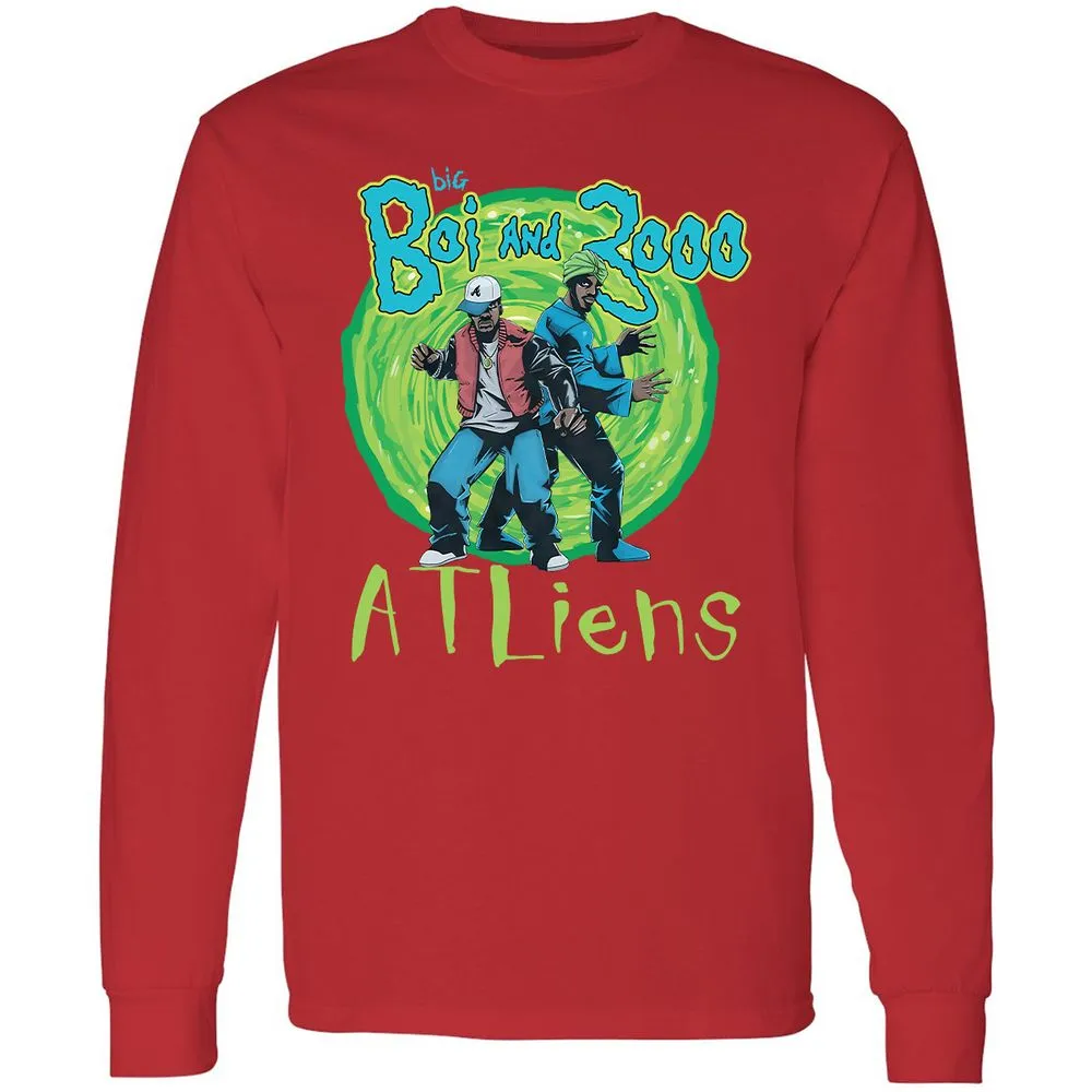 Long Sleeve T-Shirt - 7YUSP98T - Red - 14