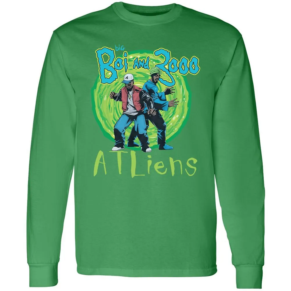 Long Sleeve T-Shirt - 7YUSP98T - Irish Green - 10