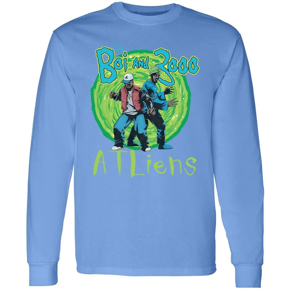 Long Sleeve T-Shirt - 7YUSP98T - Carolina Blue - 12