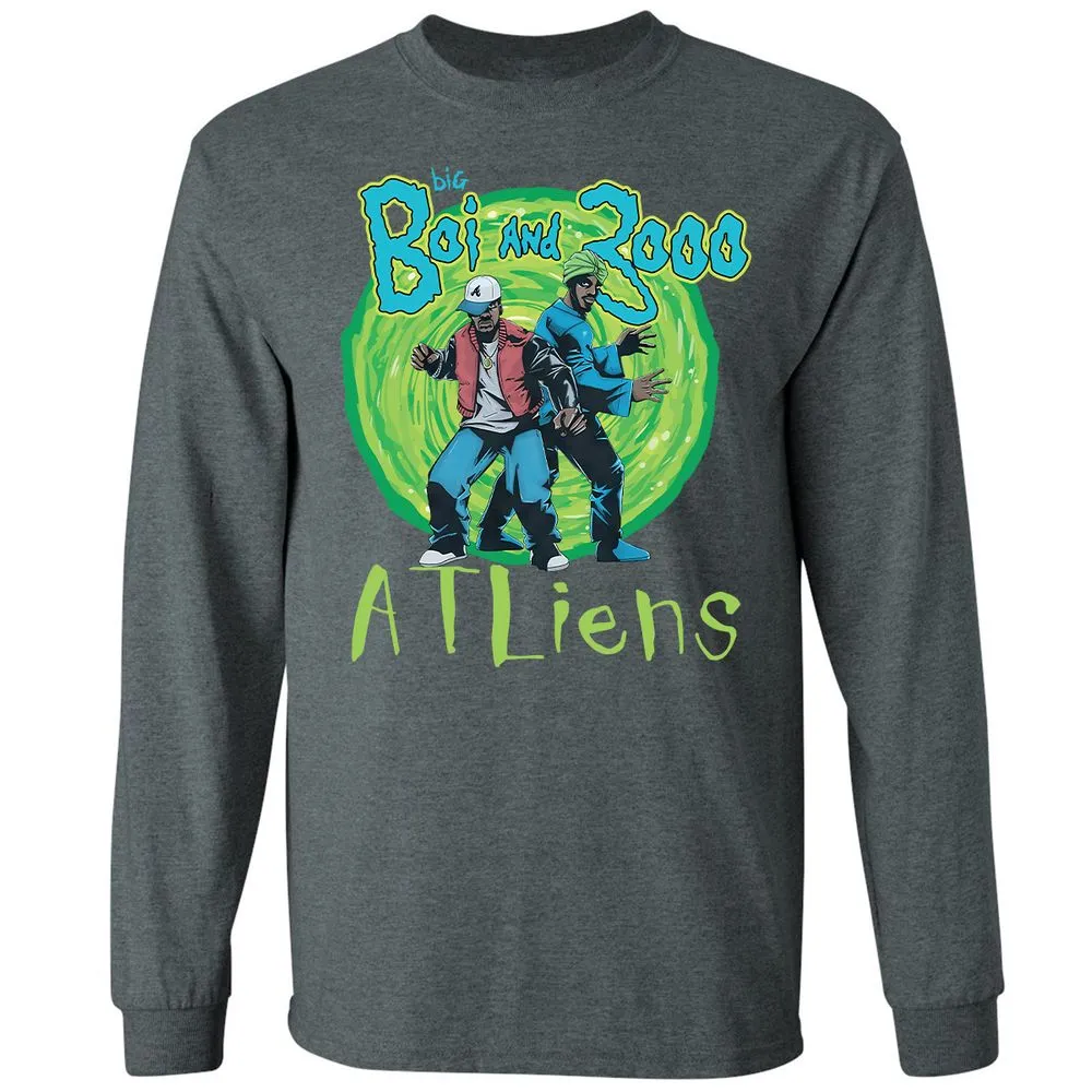 Long Sleeve T-Shirt - 7YUSP98T - Dark Heather - 15