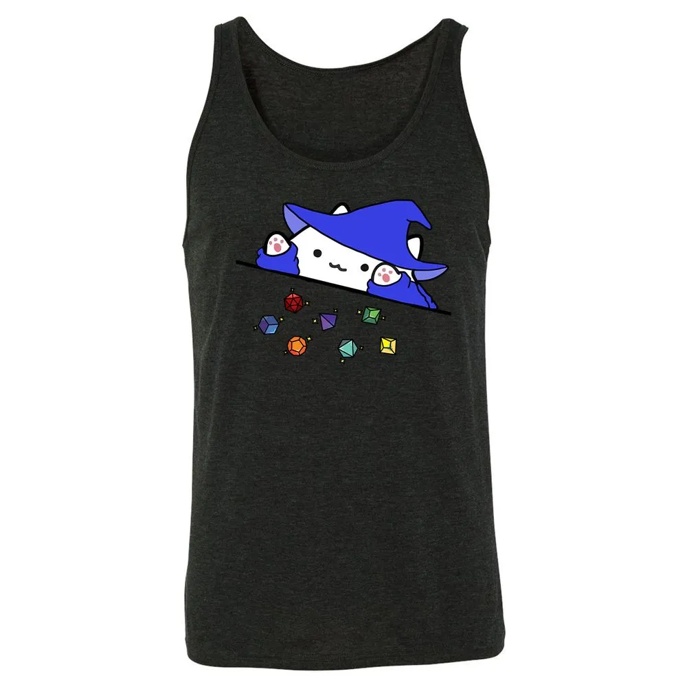 Unisex Jersey Tank - 54DHY2UR - Charcoal Black Triblend - 5
