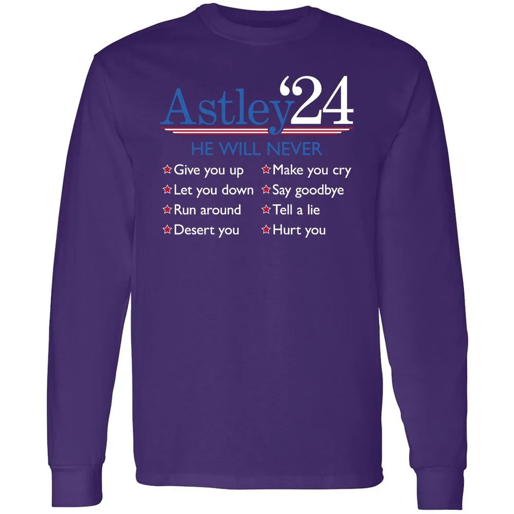 Long Sleeve T-Shirt - DUB4MA86 - Purple - 13