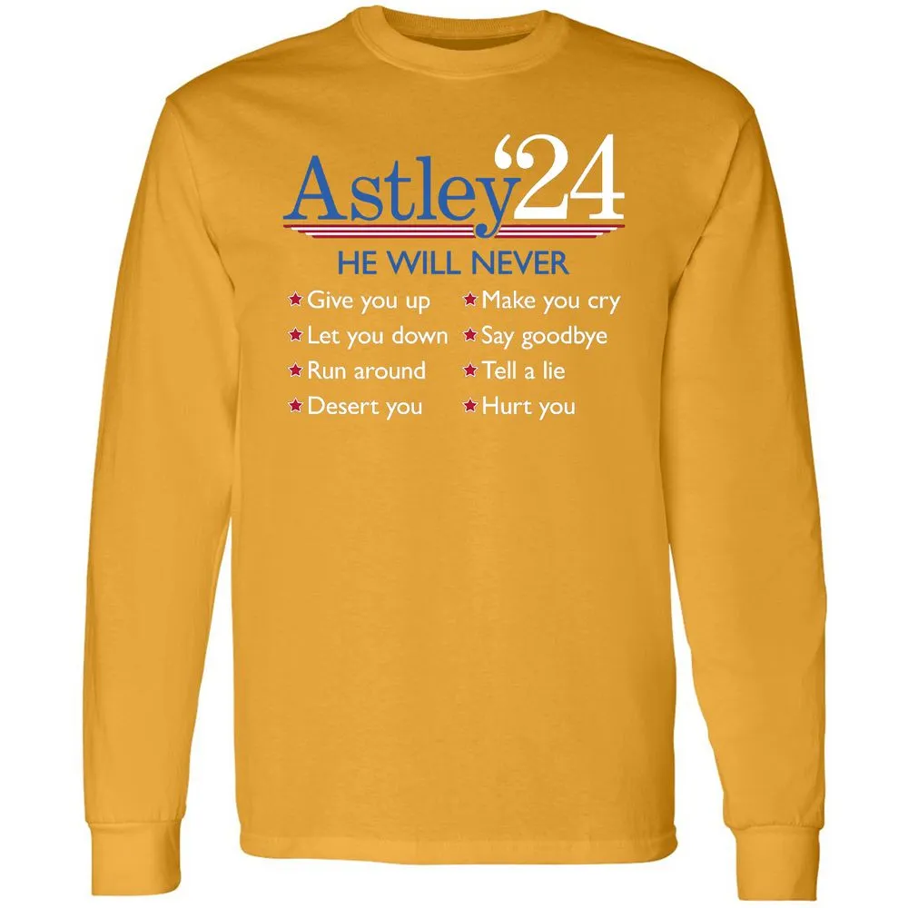Long Sleeve T-Shirt - DUB4MA86 - Gold - 9