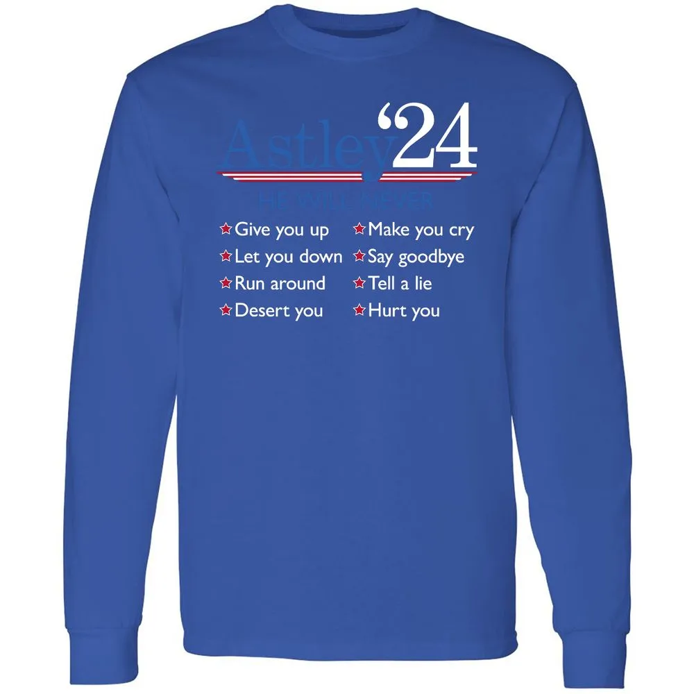 Long Sleeve T-Shirt - DUB4MA86 - Royal - 8