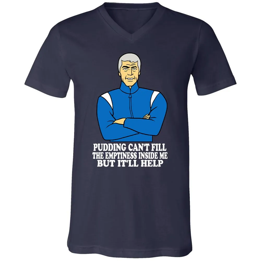 Unisex V-Neck T-Shirt - VR7EXQRH - Navy - 2