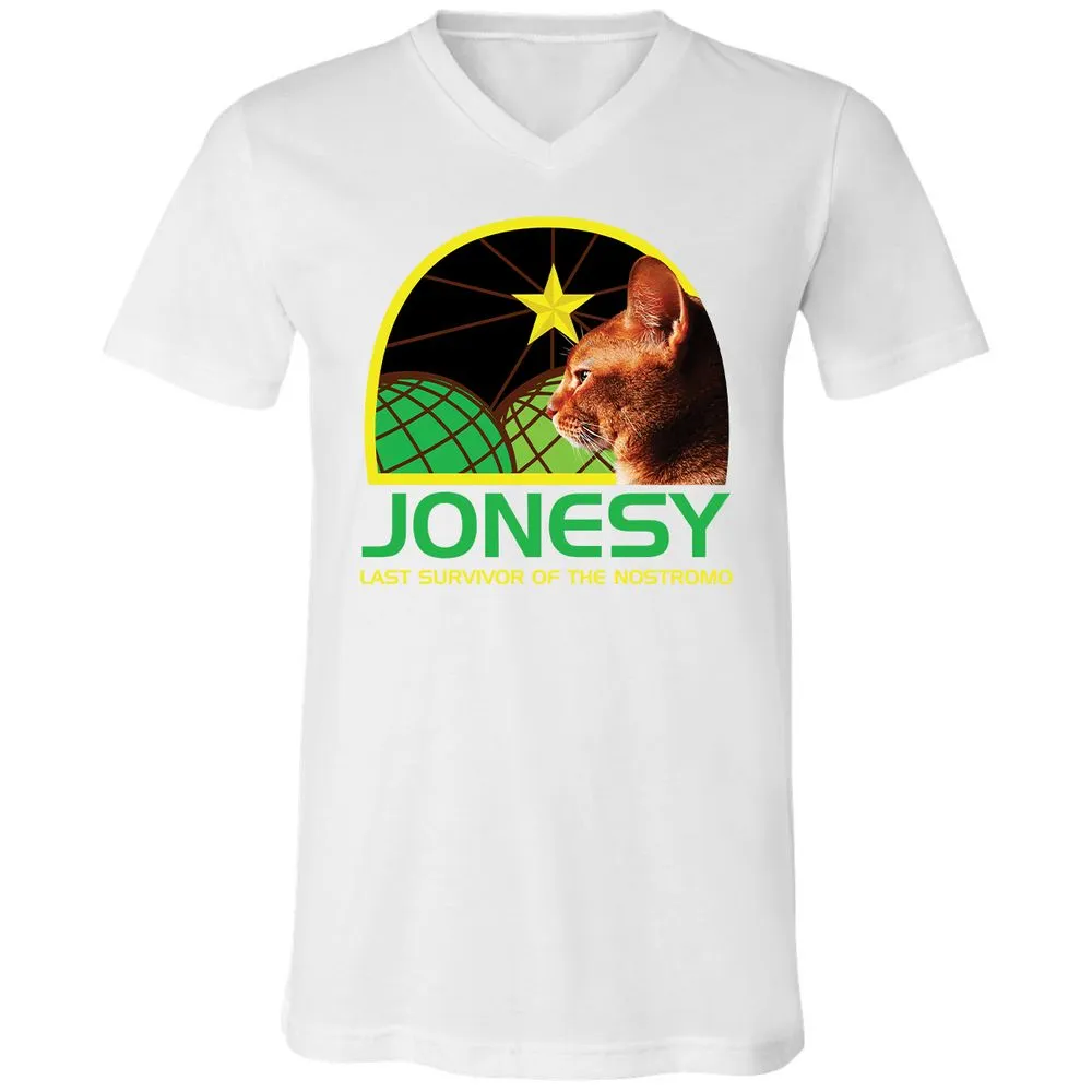 Unisex V-Neck T-Shirt - 5ZG186M4 - White - 5