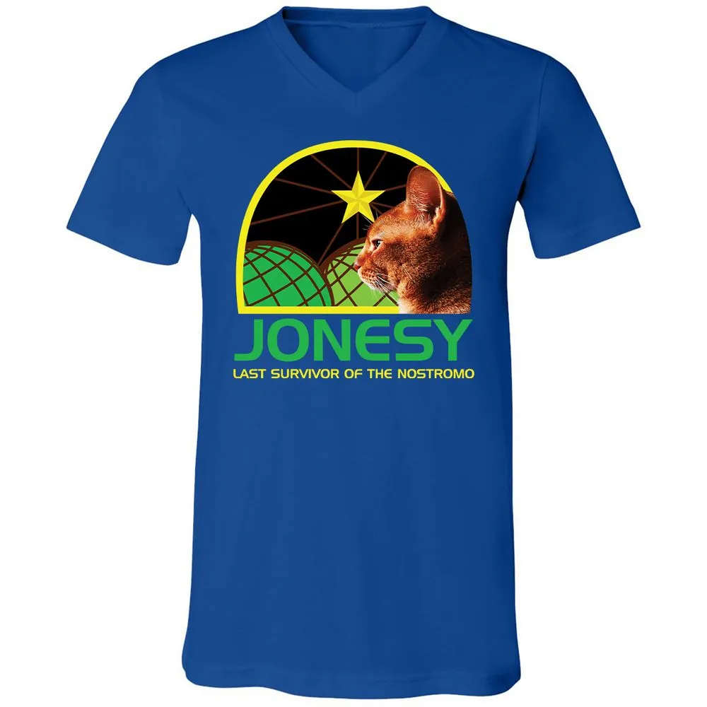 Unisex V-Neck T-Shirt - 5ZG186M4 - True Royal - 4