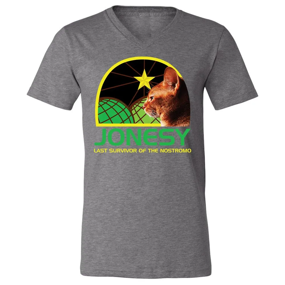 Unisex V-Neck T-Shirt - 5ZG186M4 - Deep Heather - 13