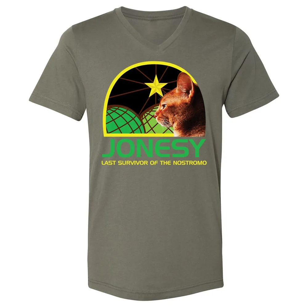Unisex V-Neck T-Shirt - 5ZG186M4 - Military Green - 10