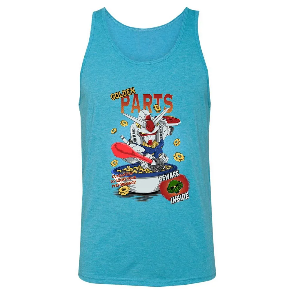 Unisex Jersey Tank - 1YJRW7XS - Aqua Triblend - 3