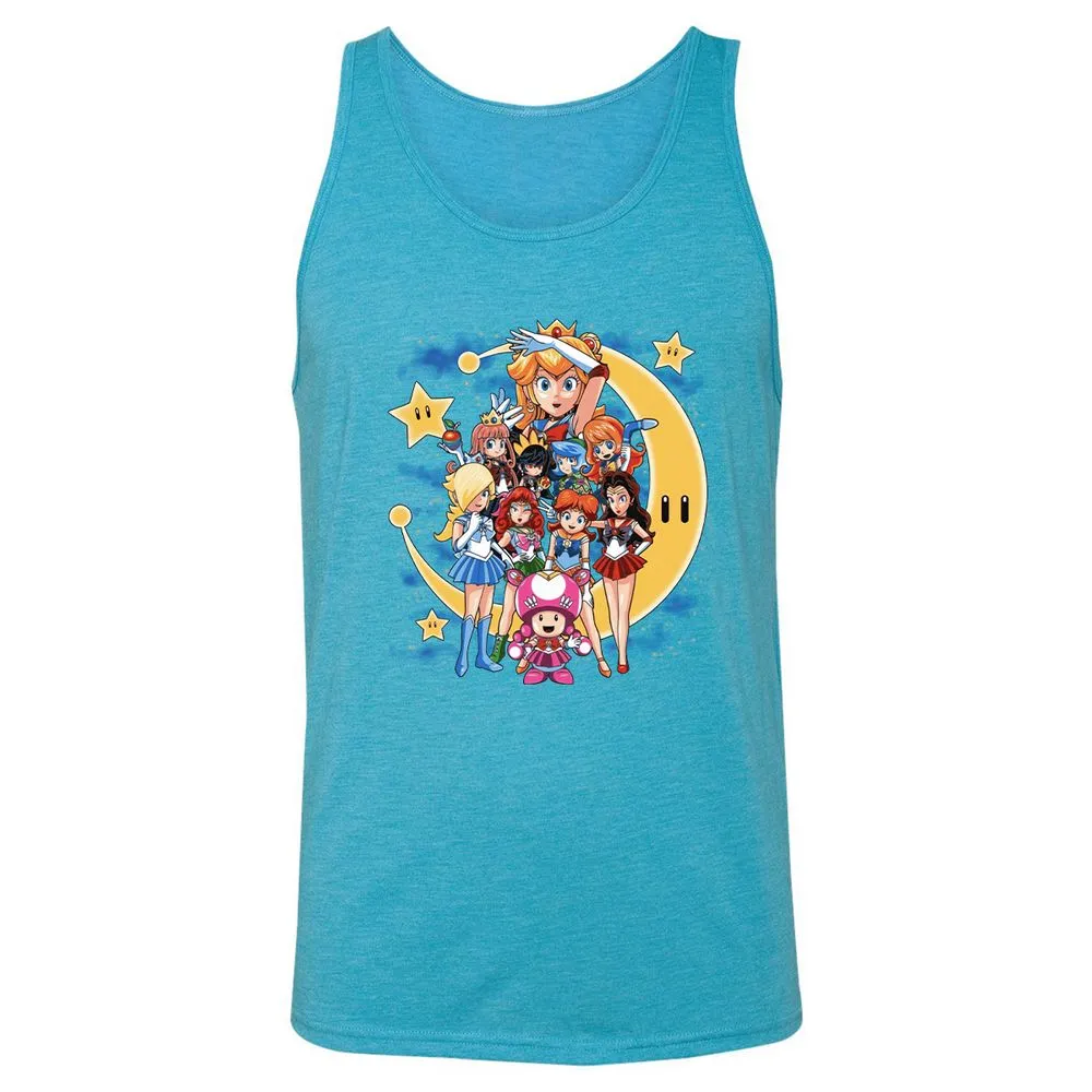 Unisex Jersey Tank - CFKA2ZGK - Aqua Triblend - 3