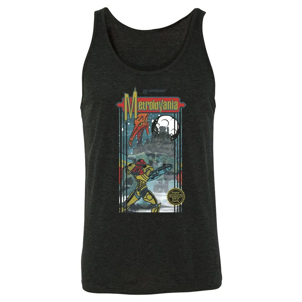 Unisex Jersey Tank - UWCT3SC8 - Charcoal Black Triblend - 5