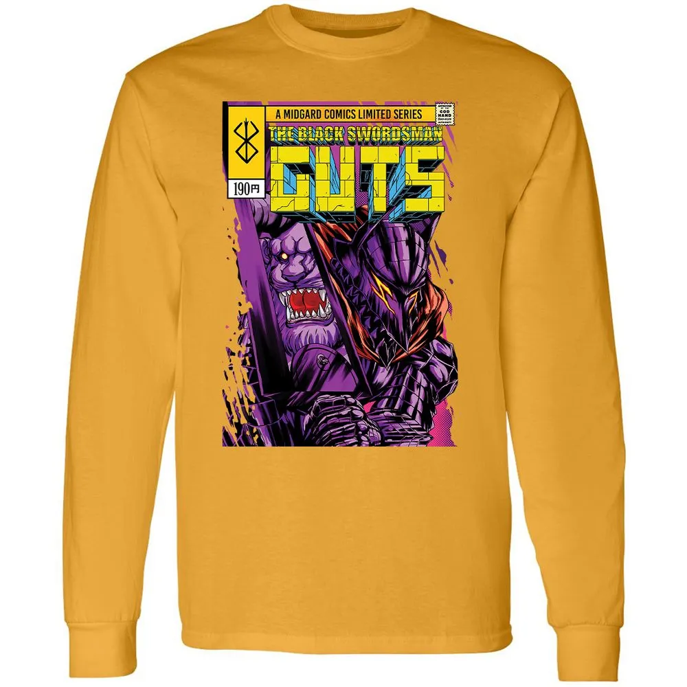 Long Sleeve T-Shirt - Y1GHFHZ2 - Gold - 9