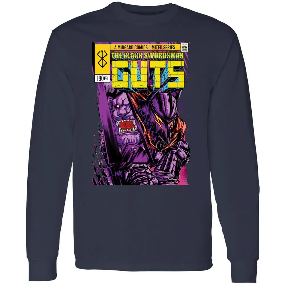 Long Sleeve T-Shirt - Y1GHFHZ2 - Navy - 2
