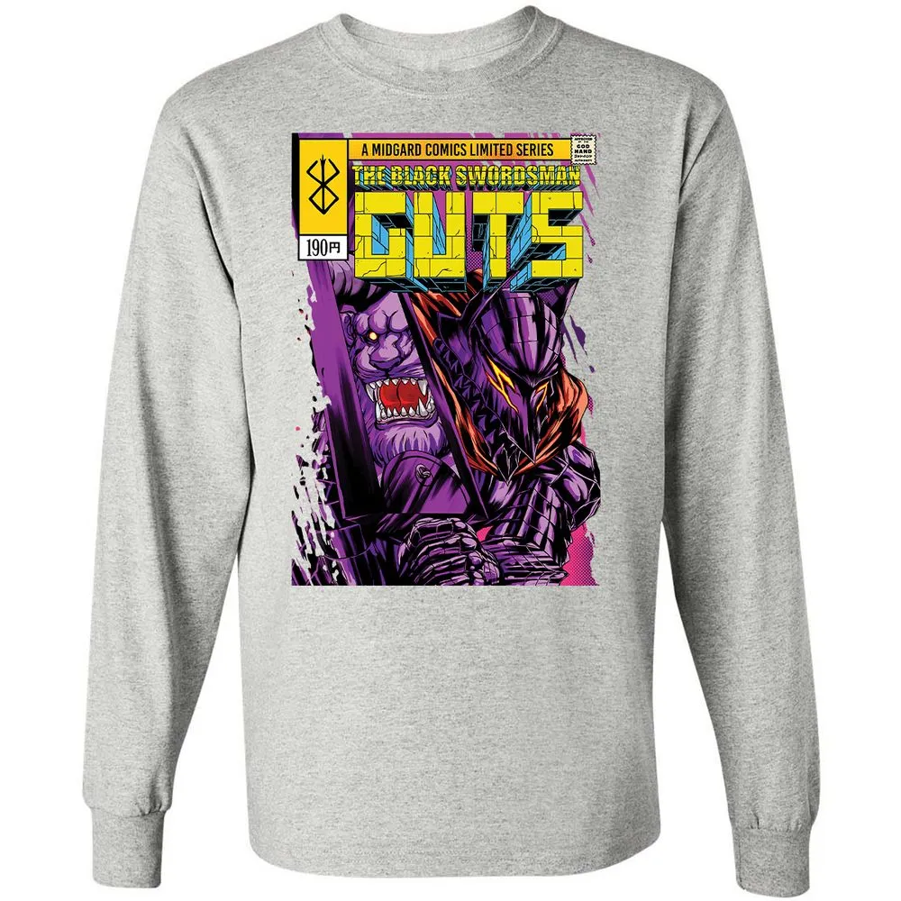 Long Sleeve T-Shirt - Y1GHFHZ2 - Ash - 7
