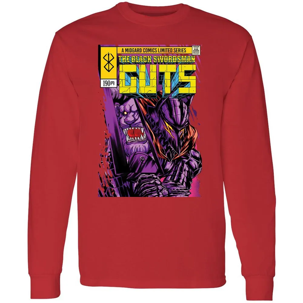 Long Sleeve T-Shirt - Y1GHFHZ2 - Red - 14
