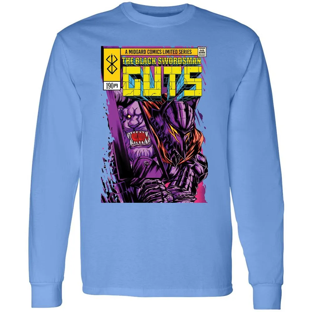 Long Sleeve T-Shirt - Y1GHFHZ2 - Carolina Blue - 12