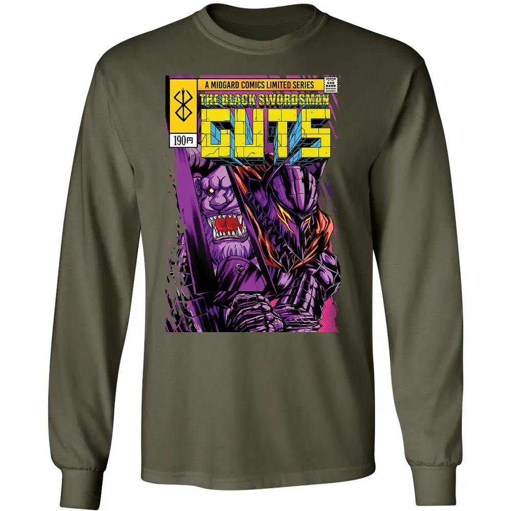 Long Sleeve T-Shirt - Y1GHFHZ2 - Military Green - 16