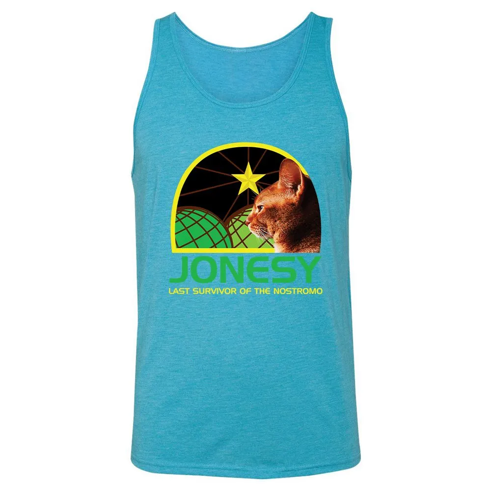 Unisex Jersey Tank - BZWGZUSL - Aqua Triblend - 3