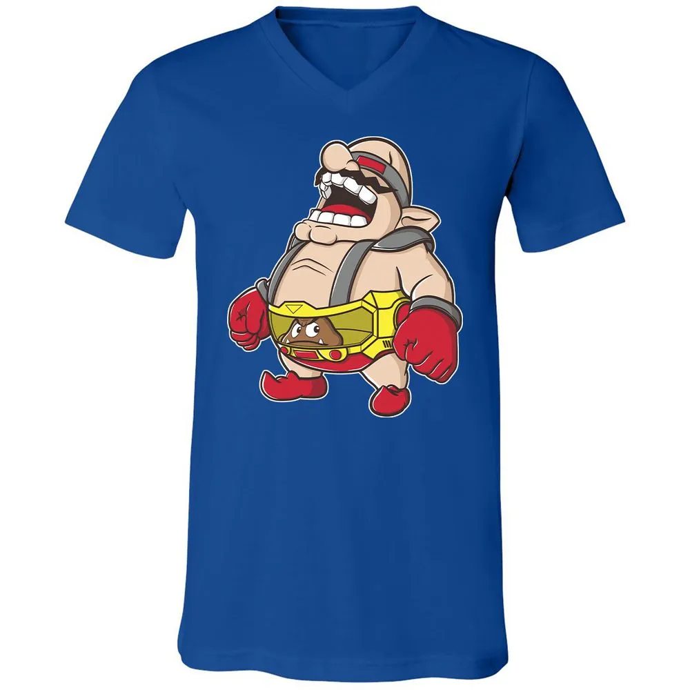 Unisex V-Neck T-Shirt - CGS5X22Z - True Royal - 4