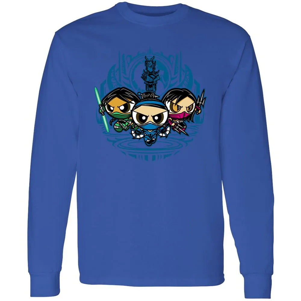Long Sleeve T-Shirt - B9AT11ZP - Royal - 8