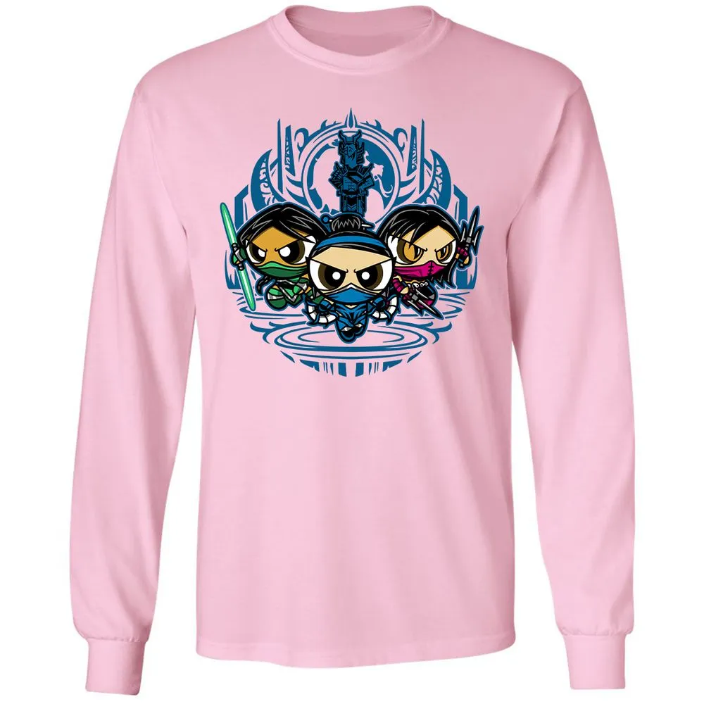 Long Sleeve T-Shirt - B9AT11ZP - Light Pink - 3