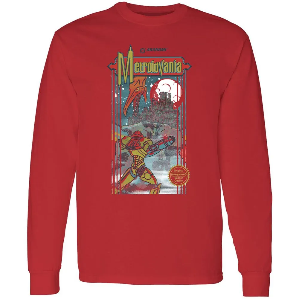 Long Sleeve T-Shirt - ZPSCMJ5P - Red - 14