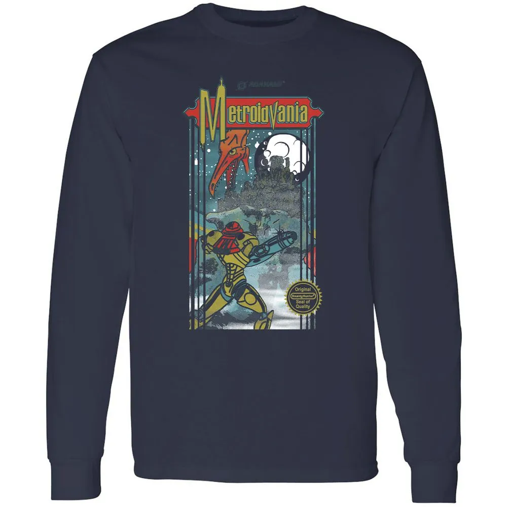 Long Sleeve T-Shirt - ZPSCMJ5P - Navy - 2