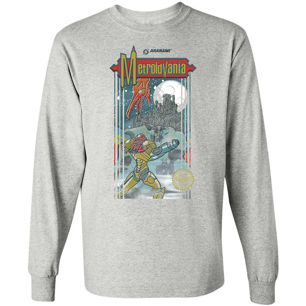 Long Sleeve T-Shirt - ZPSCMJ5P - Ash - 7