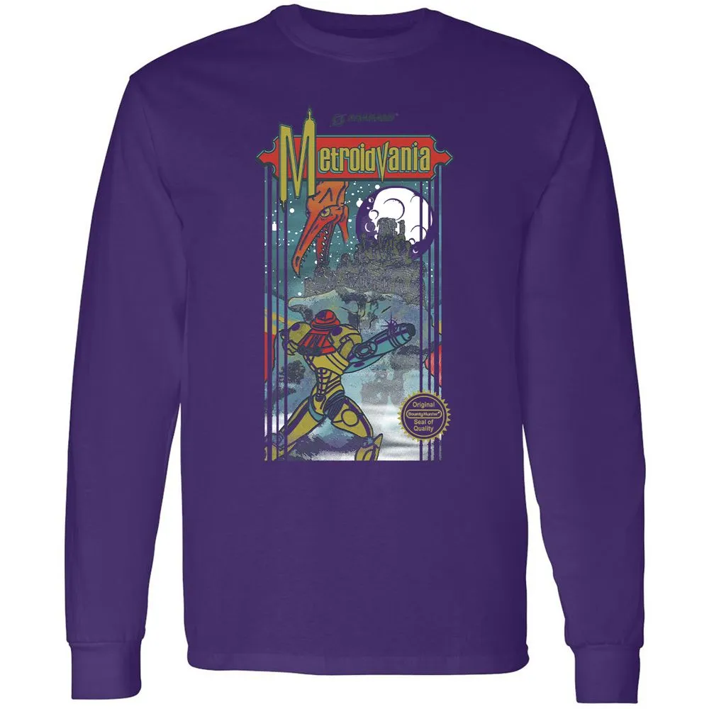 Long Sleeve T-Shirt - ZPSCMJ5P - Purple - 13