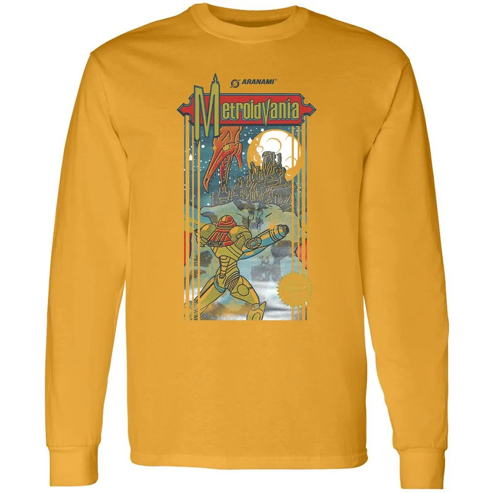 Long Sleeve T-Shirt - ZPSCMJ5P - Gold - 9