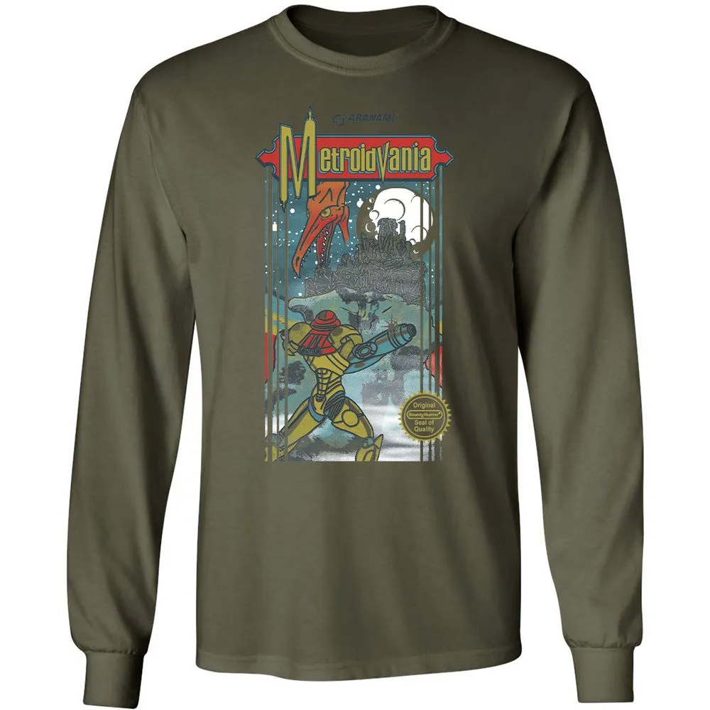Long Sleeve T-Shirt - ZPSCMJ5P - Military Green - 16