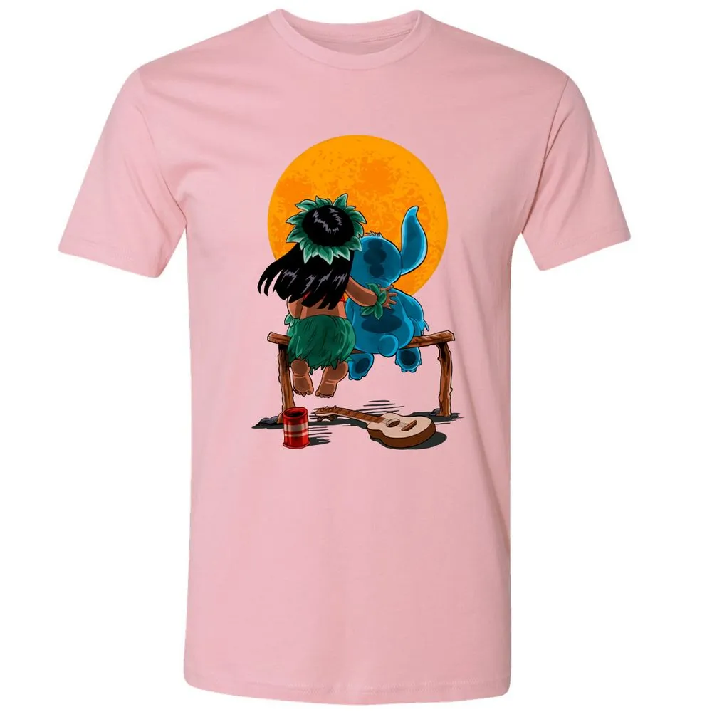 Premium Unisex T-Shirt - LWFZW471 - Light Pink - 3