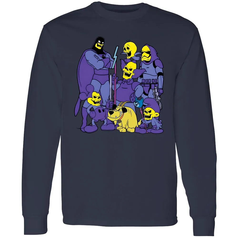 Long Sleeve T-Shirt - DFP1VWP3 - Navy - 2
