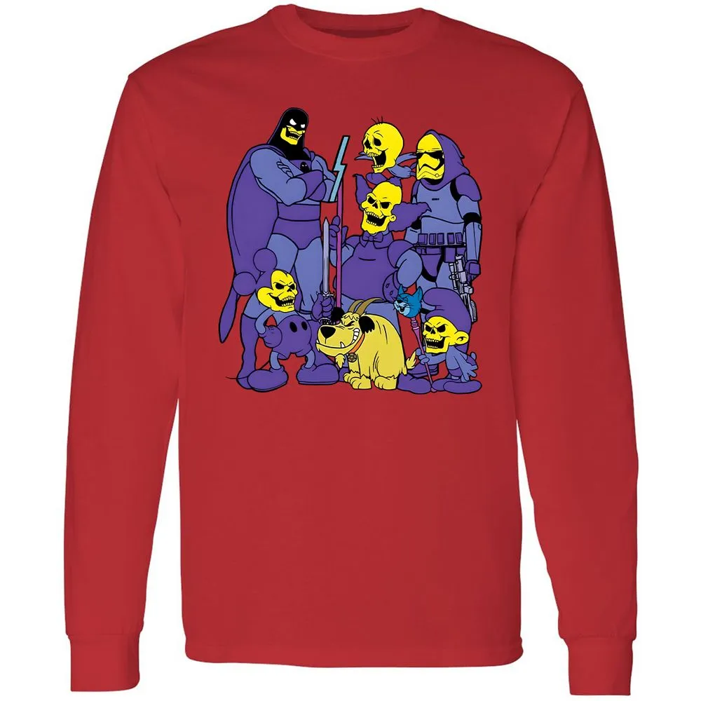 Long Sleeve T-Shirt - DFP1VWP3 - Red - 14