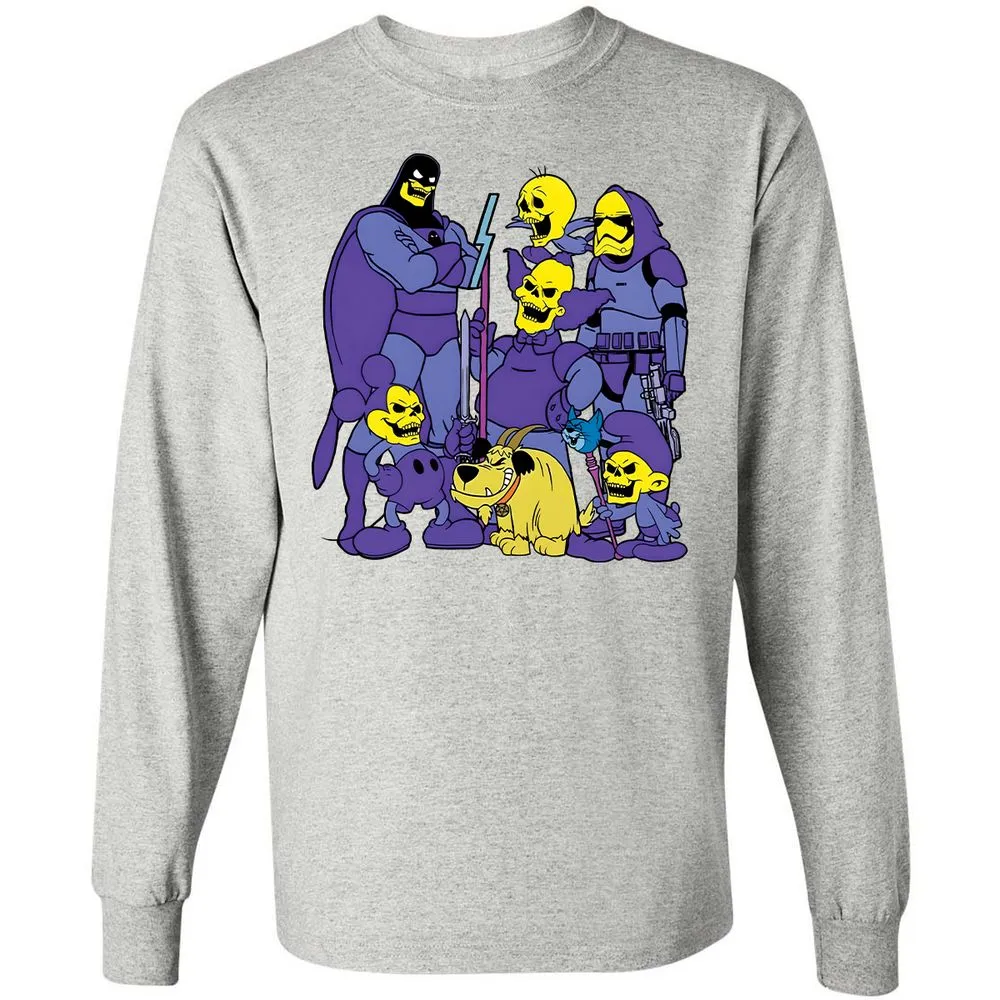 Long Sleeve T-Shirt - DFP1VWP3 - Ash - 7
