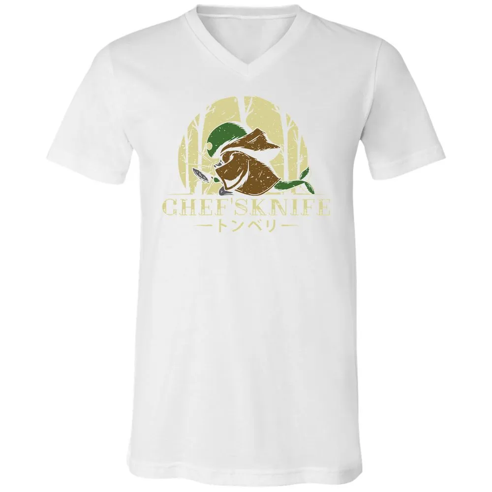 Unisex V-Neck T-Shirt - YK2MSPPX - White - 5