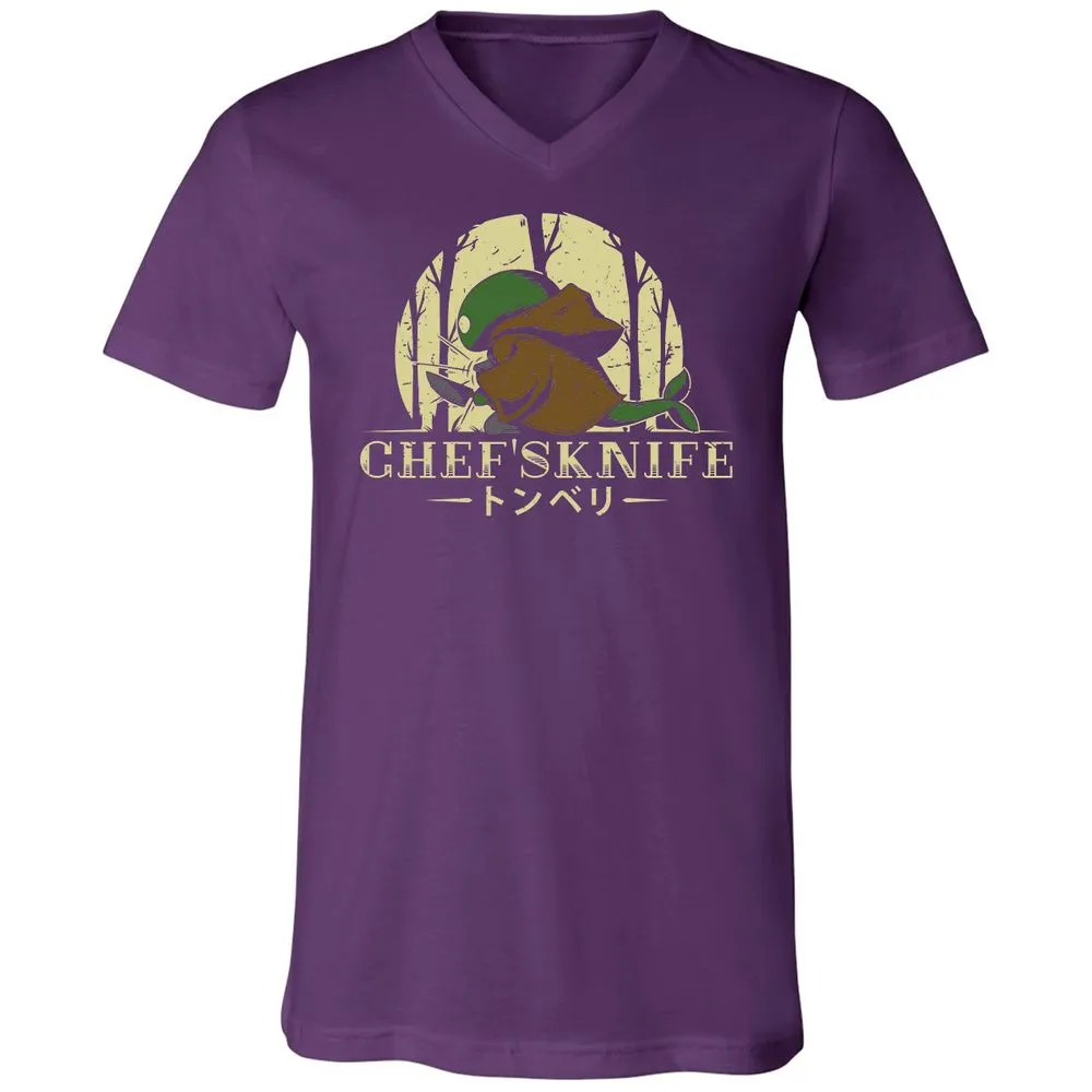Unisex V-Neck T-Shirt - YK2MSPPX - Team Purple - 9
