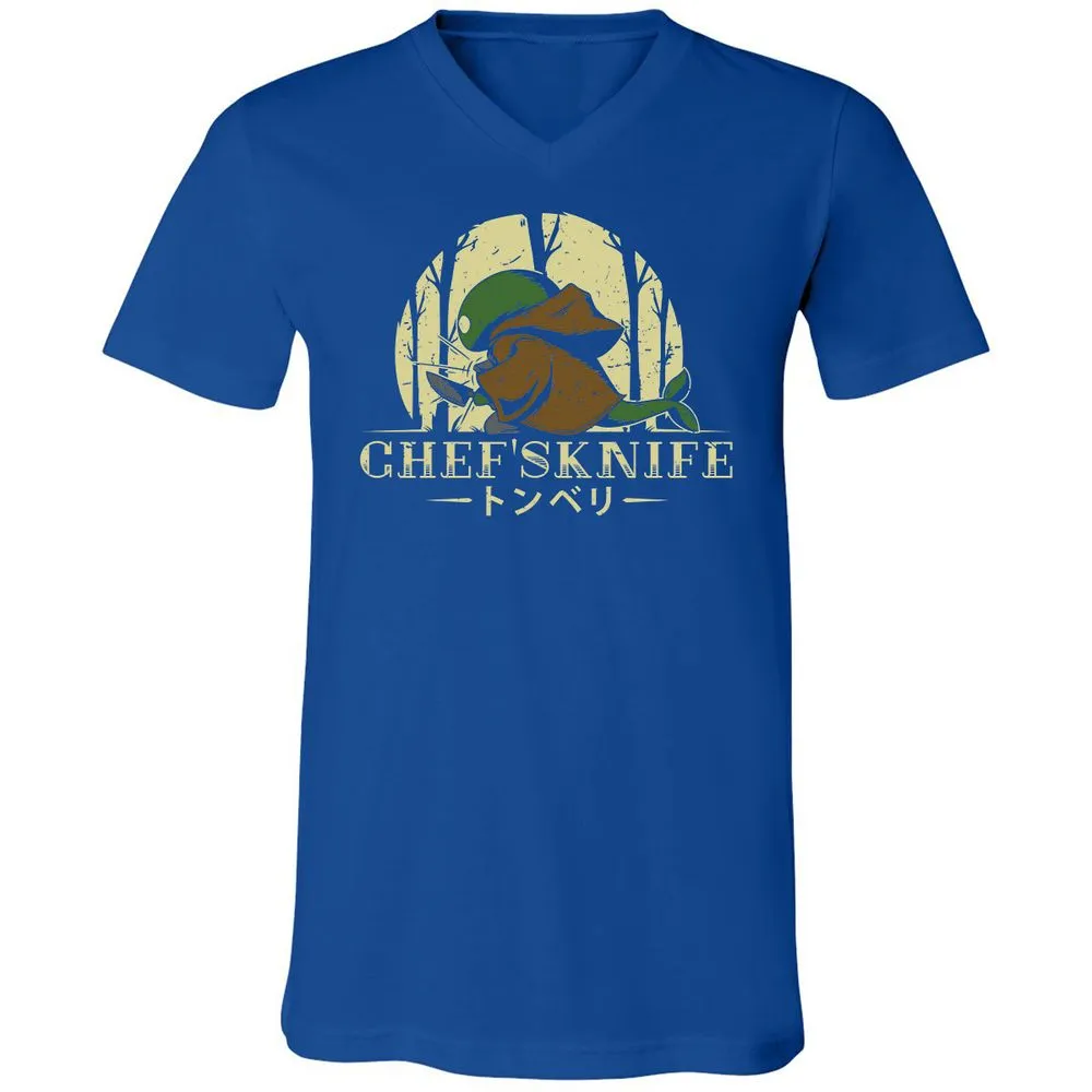 Unisex V-Neck T-Shirt - YK2MSPPX - True Royal - 4