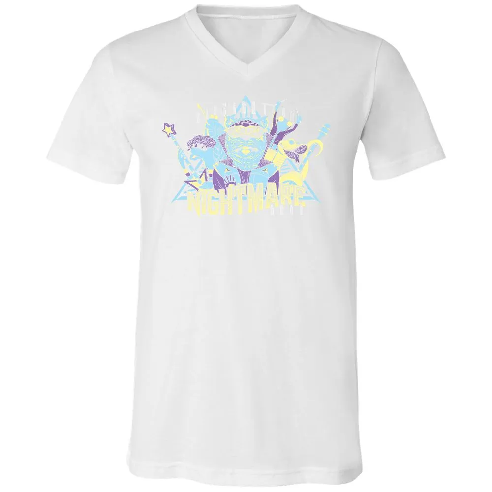 Unisex V-Neck T-Shirt - 3NJR17NU - White - 5
