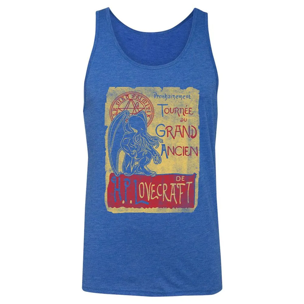 Unisex Jersey Tank - Q56APUNW - True Royal Triblend - 12