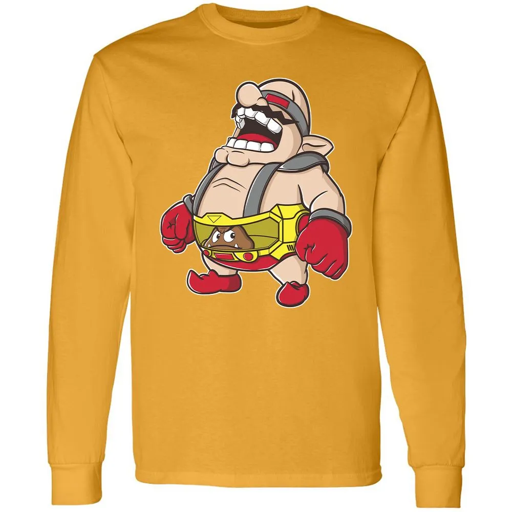 Long Sleeve T-Shirt - YCKXBW4A - Gold - 9