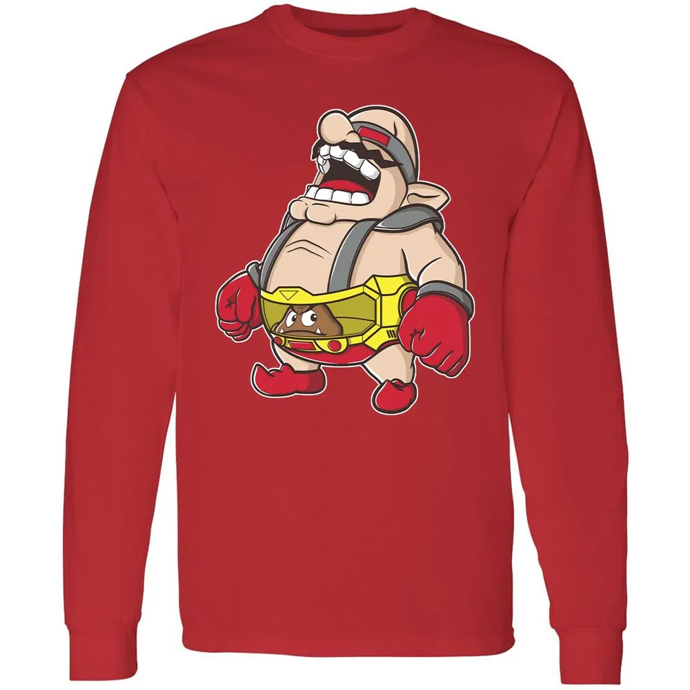 Long Sleeve T-Shirt - YCKXBW4A - Red - 14