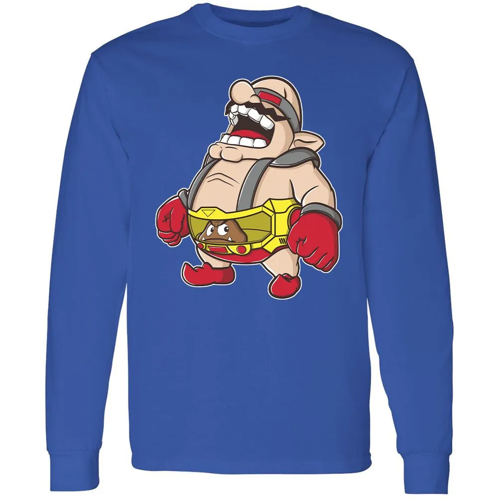 Long Sleeve T-Shirt - YCKXBW4A - Royal - 8