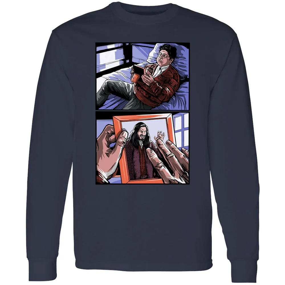 Long Sleeve T-Shirt - FSGEK52A - Navy - 2