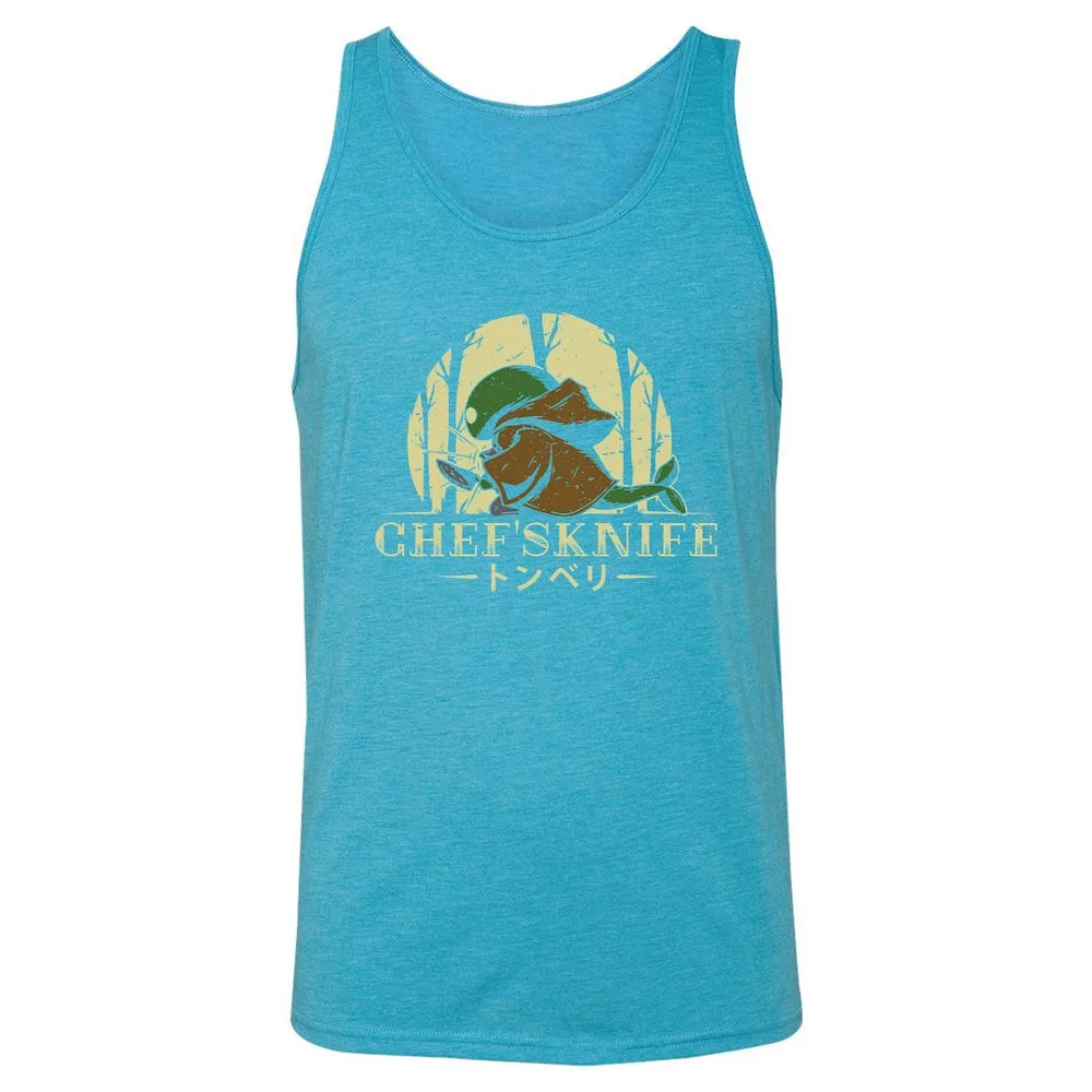 Unisex Jersey Tank - JUS97A8A - Aqua Triblend - 3