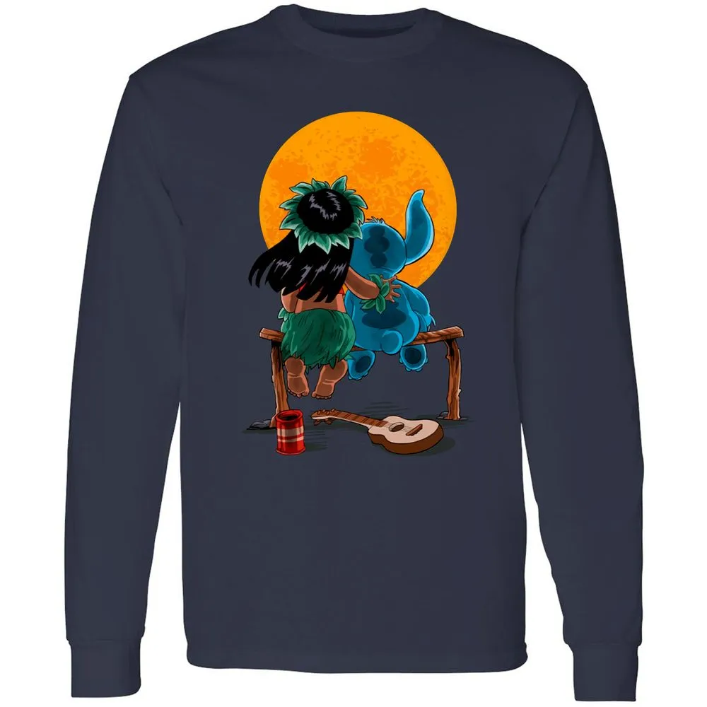 Long Sleeve T-Shirt - CBTNJ4TN - Navy - 2