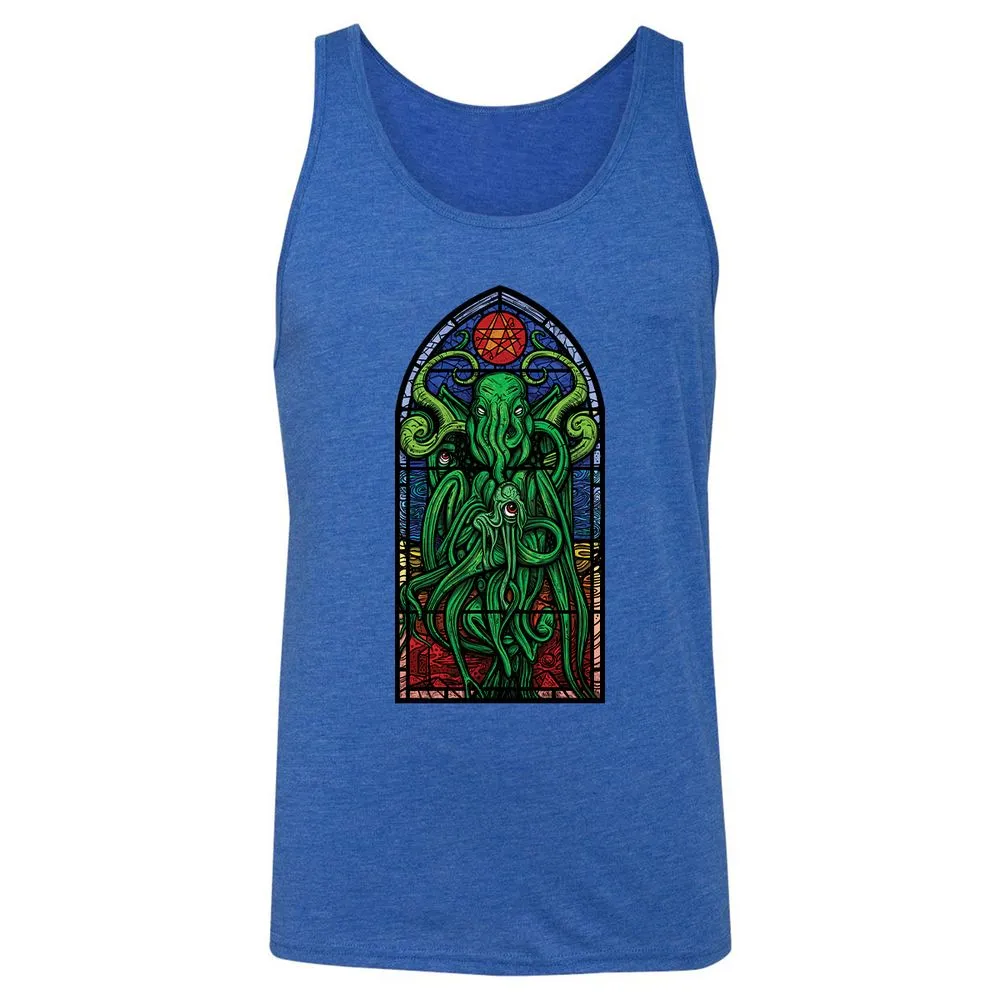Unisex Jersey Tank - D6TAEBHL - True Royal Triblend - 12