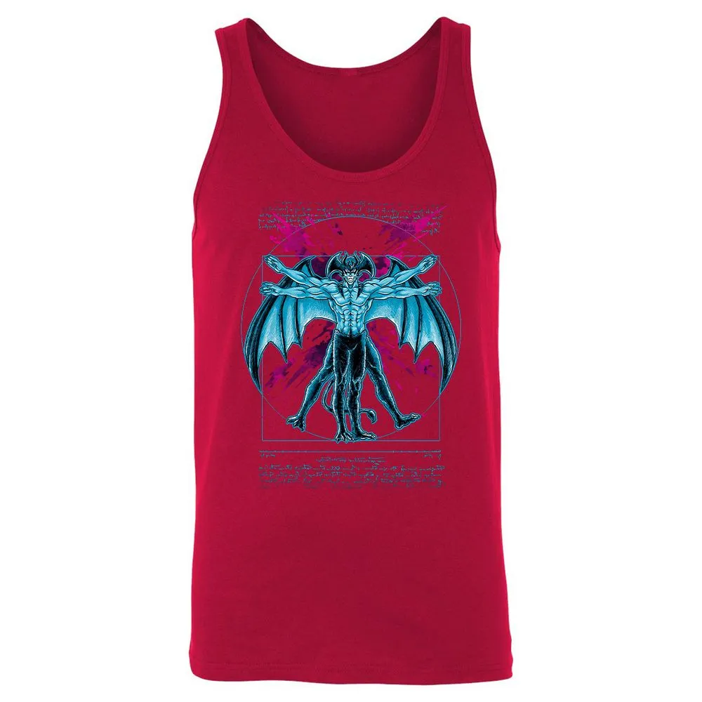 Unisex Jersey Tank - REDYWBQE - Red - 11