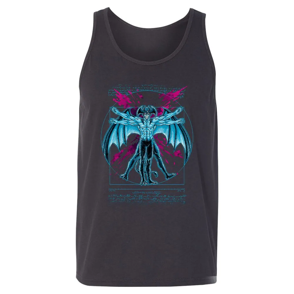 Unisex Jersey Tank - REDYWBQE - Dark Grey - 7